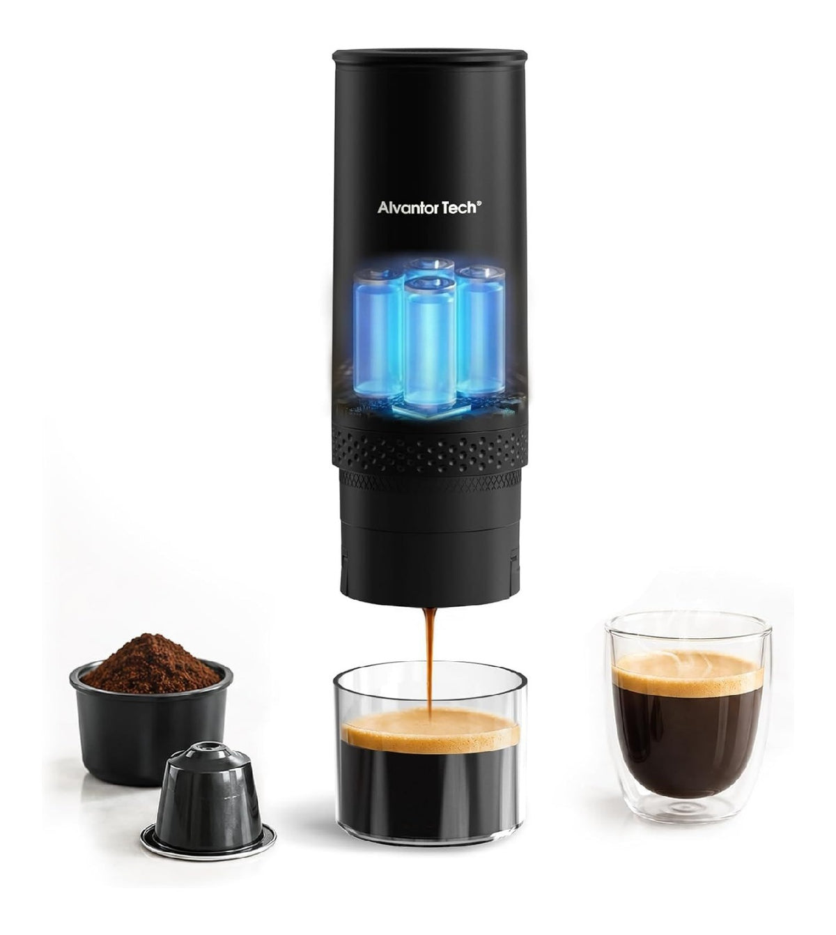 Macchina espresso portatile senza fili crema
