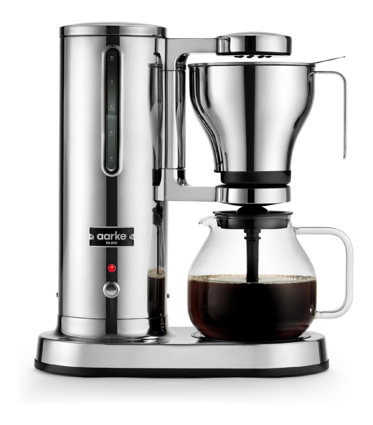 Caffettiere elettriche in acciaio inox argento