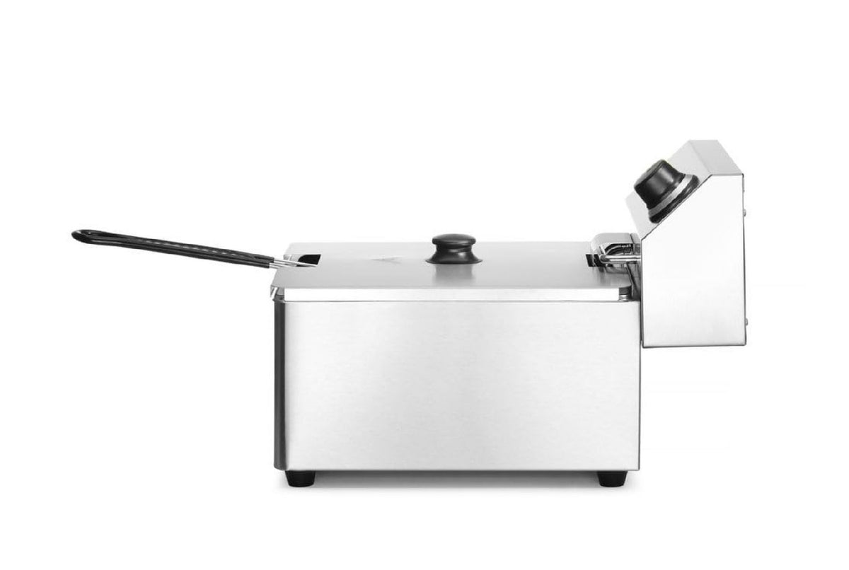Friggitrice elettrica 4 L blu