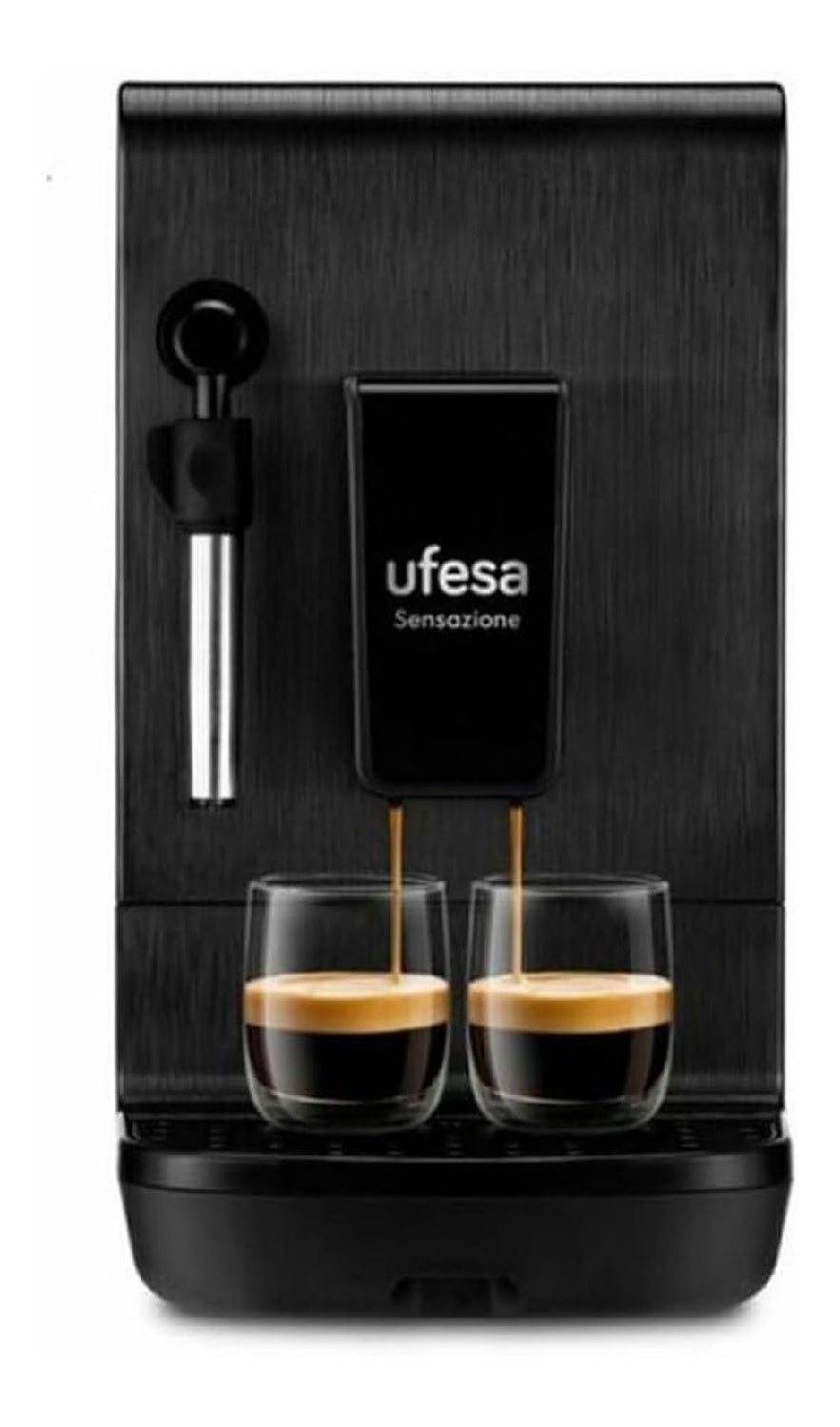 Macchina espresso funzionamento automatico nero Ufesa Macchina caffe Superautomatica
