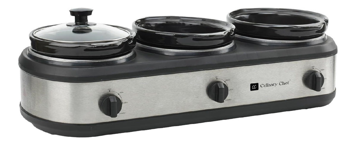 Frigidaire Server buffet tripla cottura in acciaio inox argento