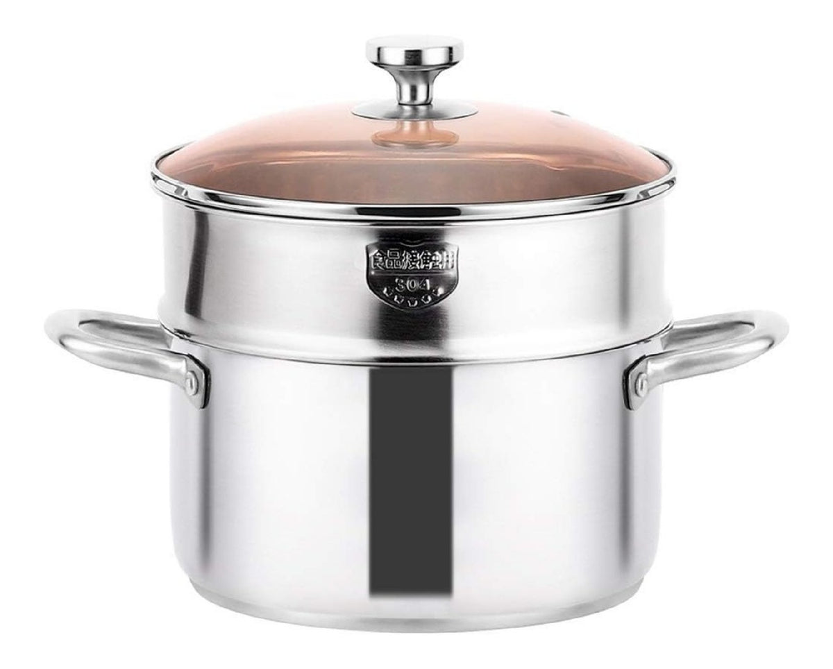 Pentola per zuppa Vapore Spessa funzione vapore oro