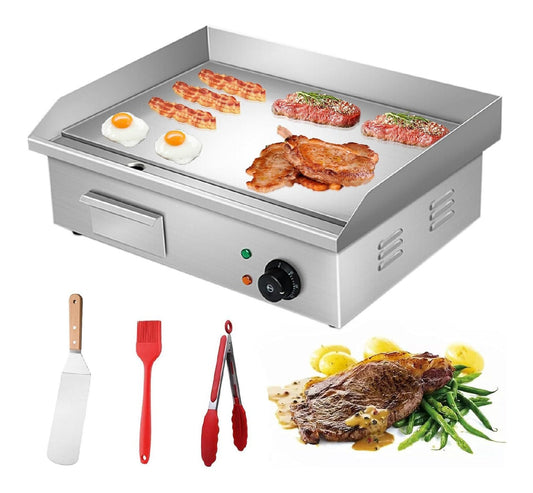 Bistecchiere Piastra Elettrica Griglia Acciaio Inox