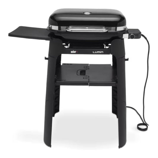 Weber Lumin Barbecue Elettrico con funzione vapore nero