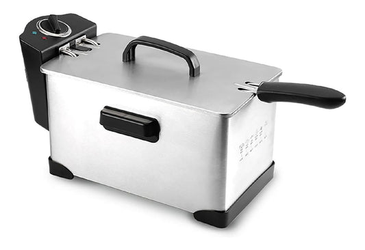 Friggitrice elettrica 3.5 L con comandi touch oro