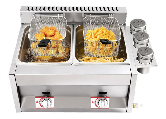 Friggitrice elettrica 6 L nero