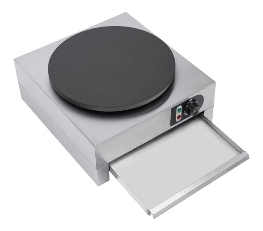 Crepes Maker con piastra antiaderente rame
