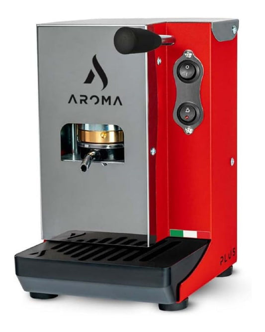 Aroma Plus+ Macchina caffe espresso rosso