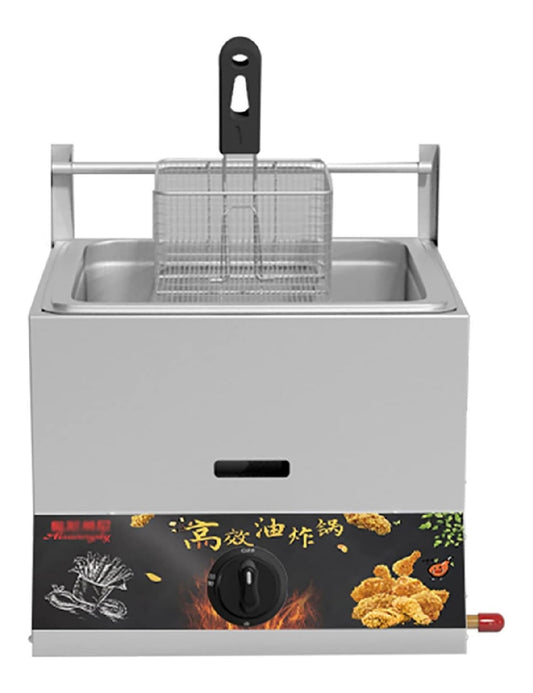 Friggitrice da cucina Friggitrice commerciale coperchio, friggitrice elettronica