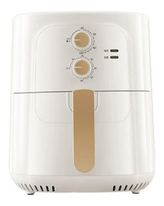 Friggitrice ad aria 5 L funzionamento automatico bianco