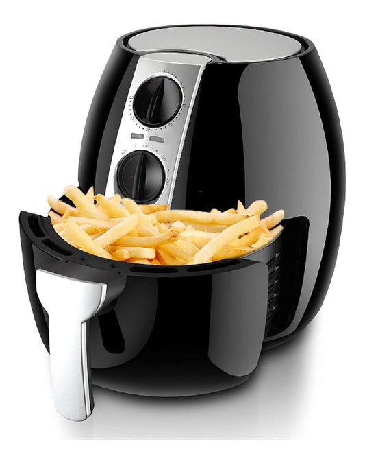 Friggitrice ad aria Friggitrice aria domestico Friggitrice aria litri Timer minuti rosso