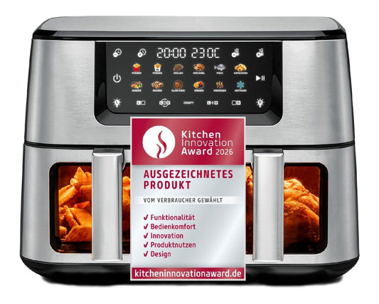 Con timer friggitrice elettrica in acciaio inox rame