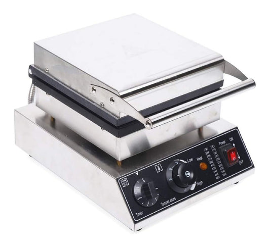 Piastra per waffle acciaio inox, in acciaio inox temperatura regolabile rame