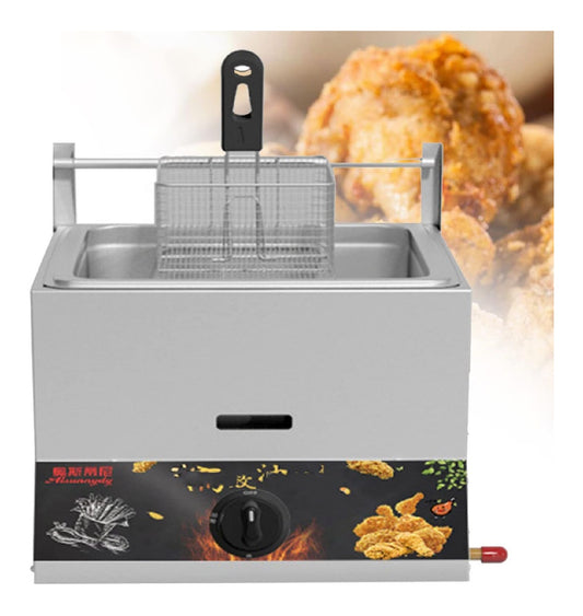 Friggitrice elettrica Friggitrice Professionale, Macchina Friggere Acciaio