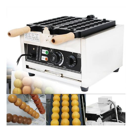 Commerciale Waffle Ball Maker, Macchina con timer rame