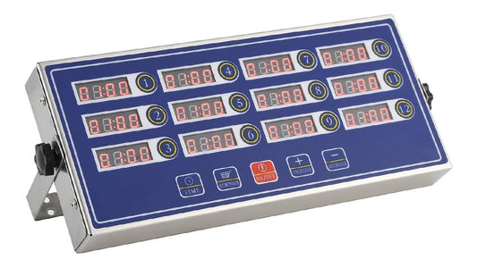 Digitale friggitrice elettrica con timer argento