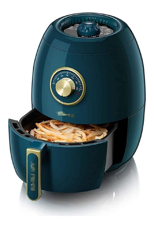 Friggitrice ad aria con timer funzionamento automatico rosso con timer componenti lavabili