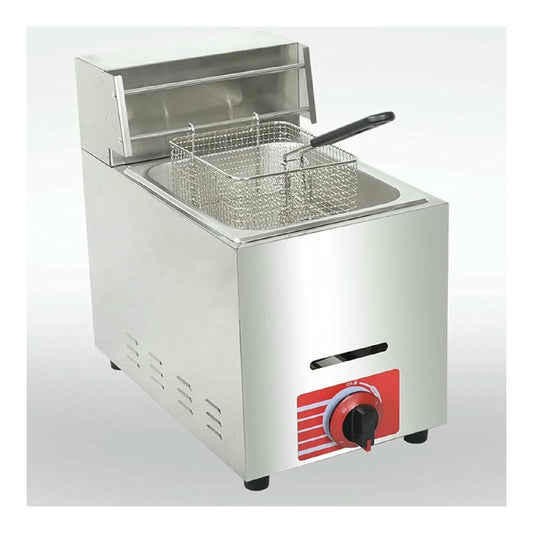 Friggitrice elettrica Cestello friggitrice Commerciale Friggitrice Commerciale, friggitrice monocilindrica ce