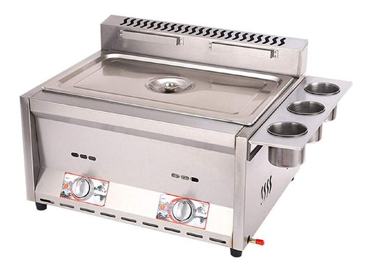 Friggitrice da cucina Cestello friggitrice, friggitrice Commerciale friggitrice Cilindro Singolo Acciaio nero
