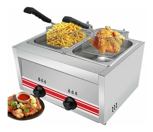 Friggitrice elettrica Frigitrice Professionale, Friggitrice Acciaio Inossidabile