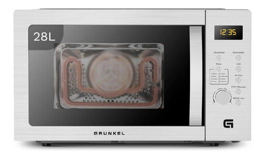 Microonde da cucina con timer digitale nero