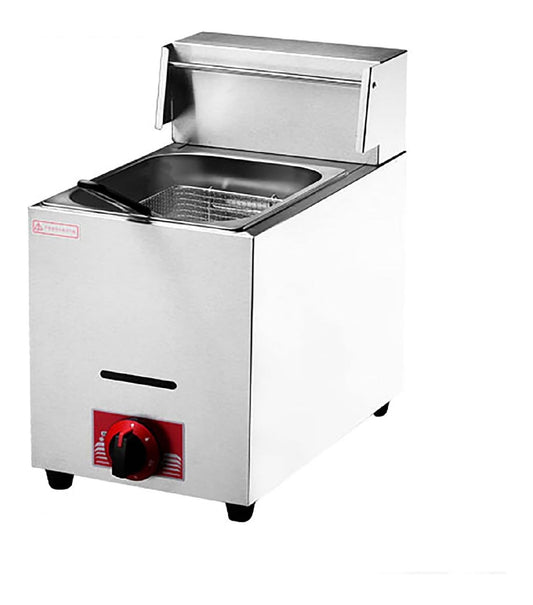 Friggitrice elettrica Friggitrice Piano Lavoro Acciaio Inox
