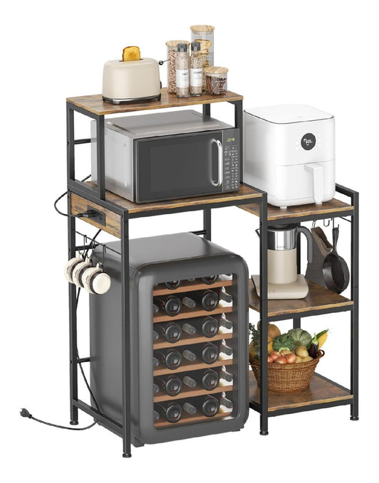 Microonde da cucina Mini supporto multifunzionale ripiani frigorifero
