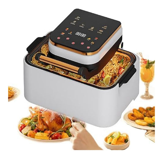 Friggitrice ad aria 12 L digitale bianco
