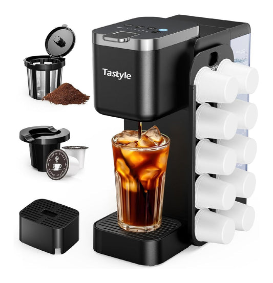 Macchina espresso funzionamento automatico componenti lavabili nero
