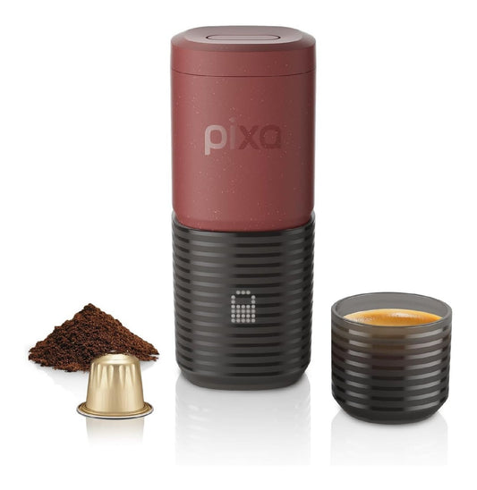 Macchina espresso rosso portatile
