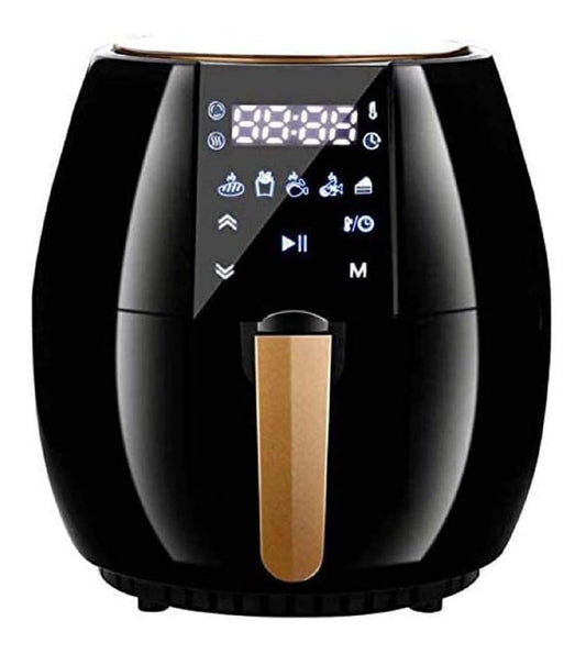 Friggitrice ad aria digitale con comandi touch rosso controllo digitale con timer