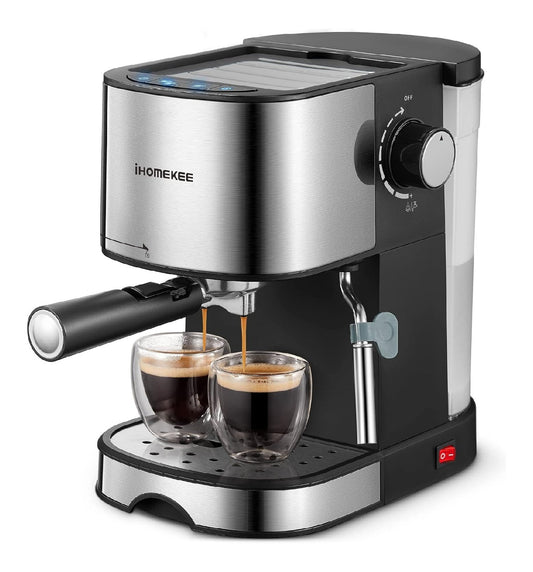 Macchina espresso funzionamento automatico funzione vapore nero funzione vapore