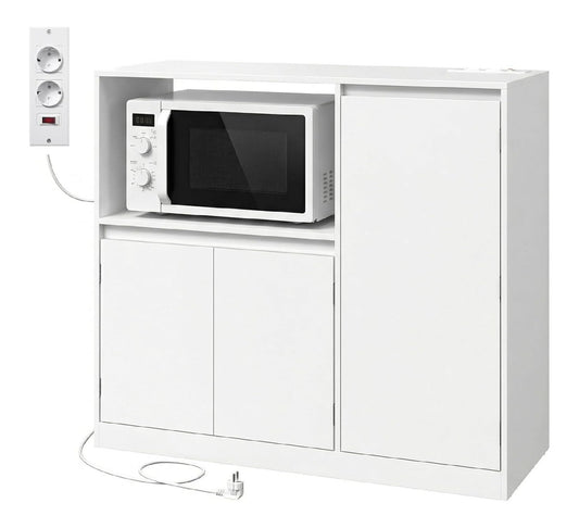 Microonde da cucina bianco
