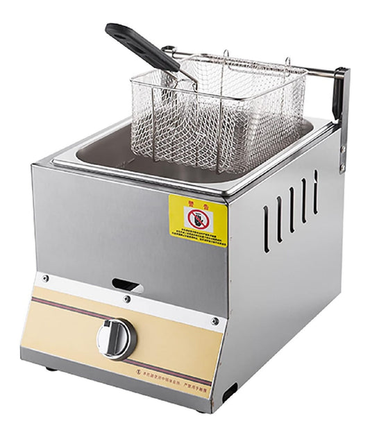 Friggitrice elettrica Padella friggere Professionale friggitrice banco