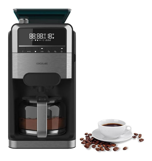 Macinacaffe elettrico 1.5 L funzionamento automatico argento
