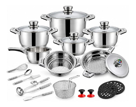 Apparecchio per uso domestico Pentole Pezzi Acciaio Inox Induzione