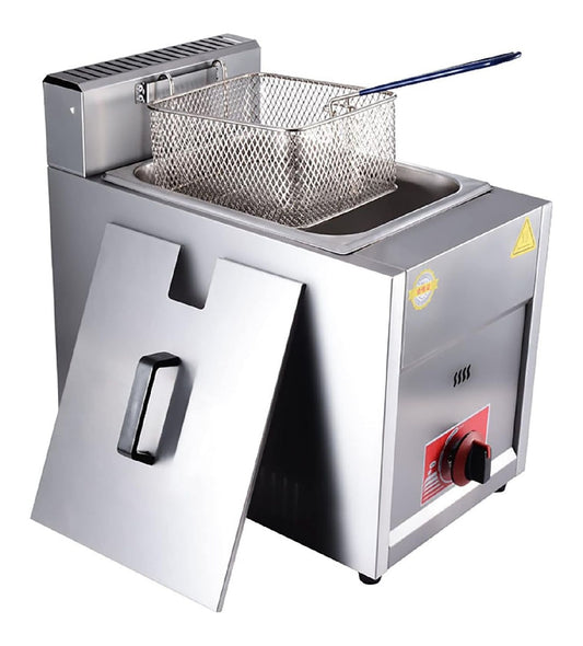 Friggitrice da cucina Friggitrice Cestello Coperchio, Friggitrice Banco