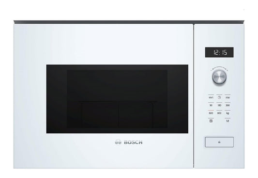 Funzionamento automatico forno a microonde bianco
