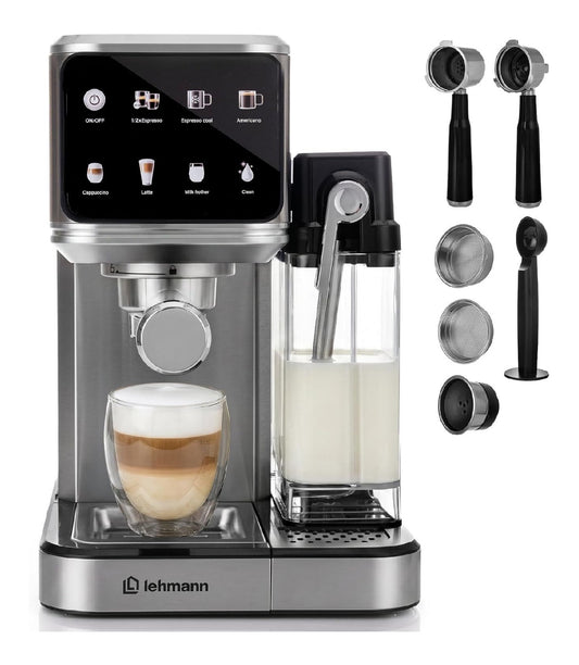 Macchina espresso 1 L con comandi touch crema