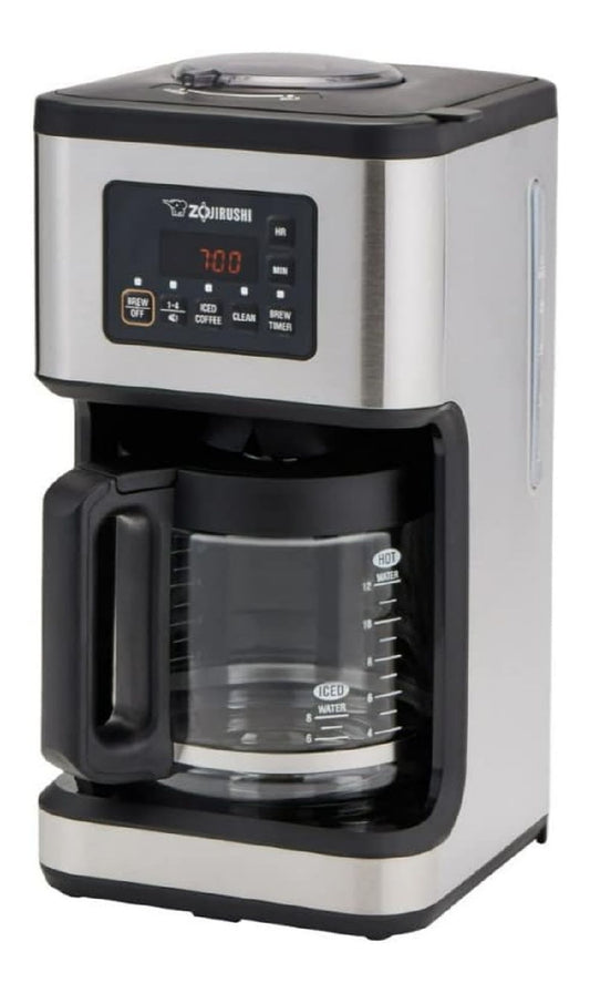 Zojirushi Dome Brew Caffettiera programmabile in acciaio inox argento