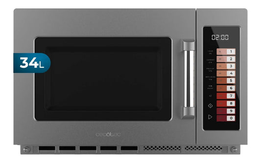 Forno a microonde 34 L con comandi touch nero