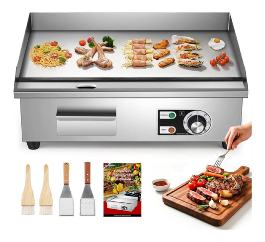 Apparecchio per uso domestico Moongiantgo Piastra Elettrica, Barbecue Elettrico