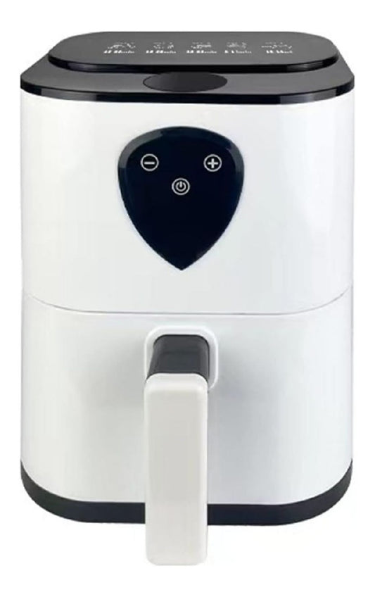 Con comandi touch friggitrice ad aria bianco