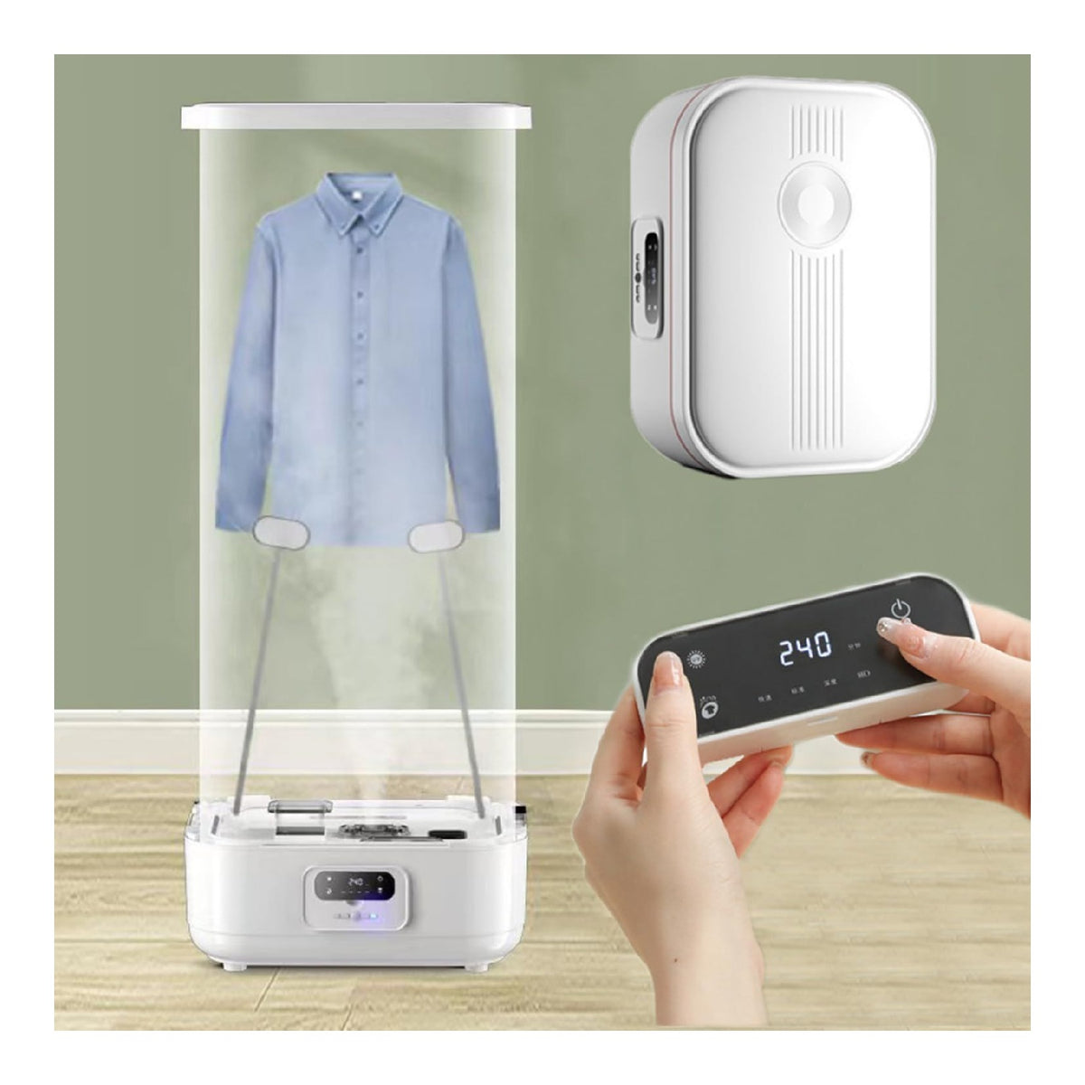 Apparecchio per uso domestico con timer portatile oro