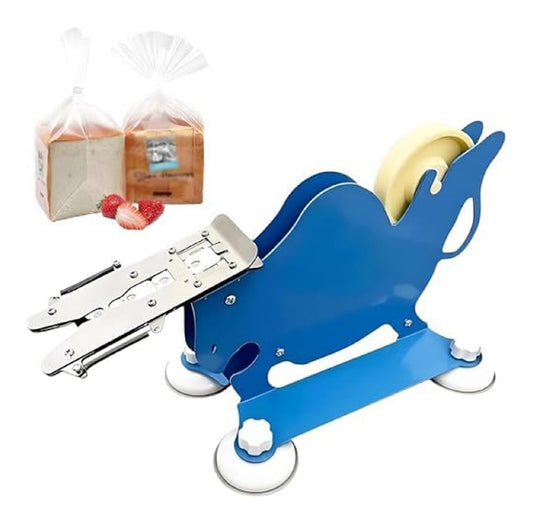 Sigillatrice manuale per sacchetti pane portatile oro