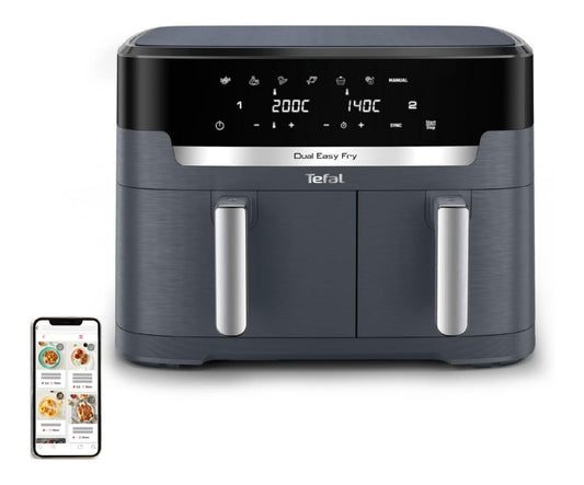 Friggitrice ad aria 6.5 L funzionamento automatico nero