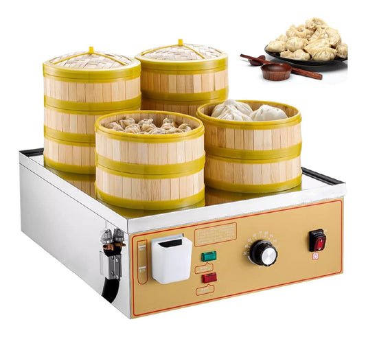 Elettrodomestico compatto Vaporiera Elettrica Cucinare, Macchina Panini