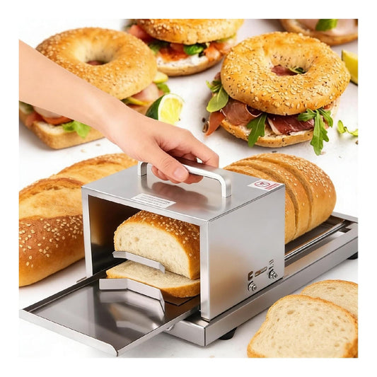 Apparecchio per uso domestico Affettatrice Bagel, Affettatrice Pane, Divisore