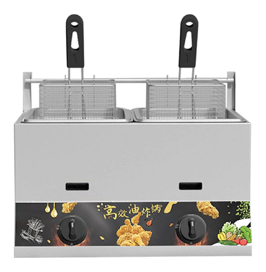 Friggitrice elettrica Friggitrice banco Domestico Commerciale, friggitrice