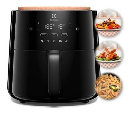 Friggitrice ad aria 5 L con comandi touch nero